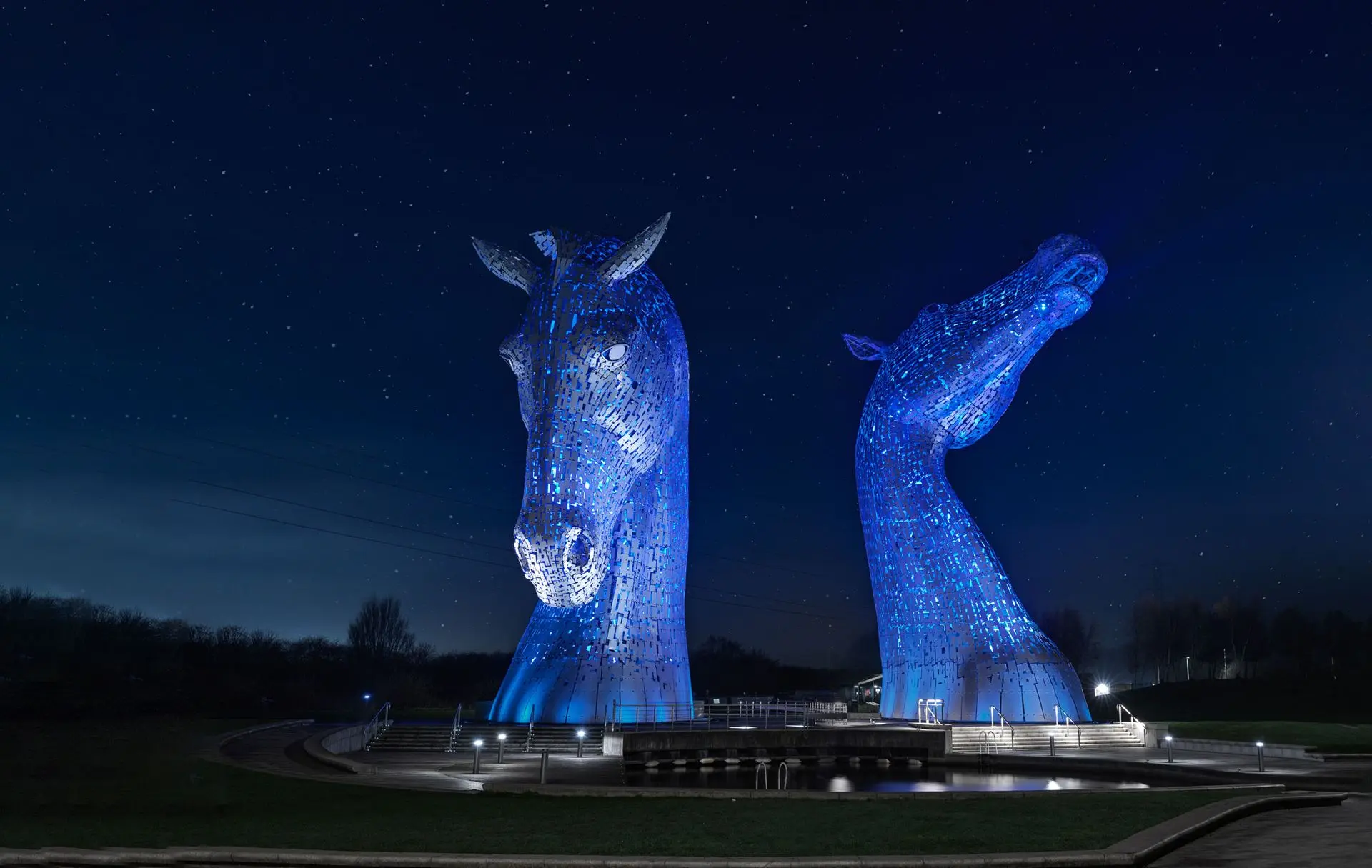 The Kelpies, Falkirk; projekt Studio Due