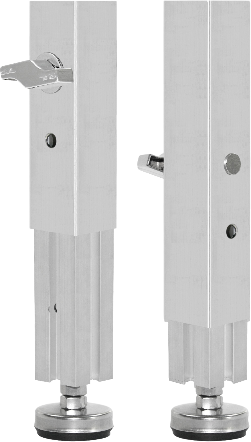 PTA5-P · Telescopic leg with locking pin and leveller